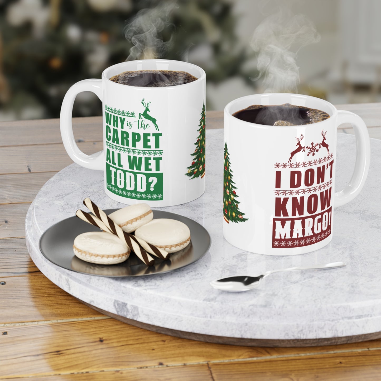 A Holiday Mug That Will Sure To Please, Todd and Margo  (11oz\15oz\20oz)