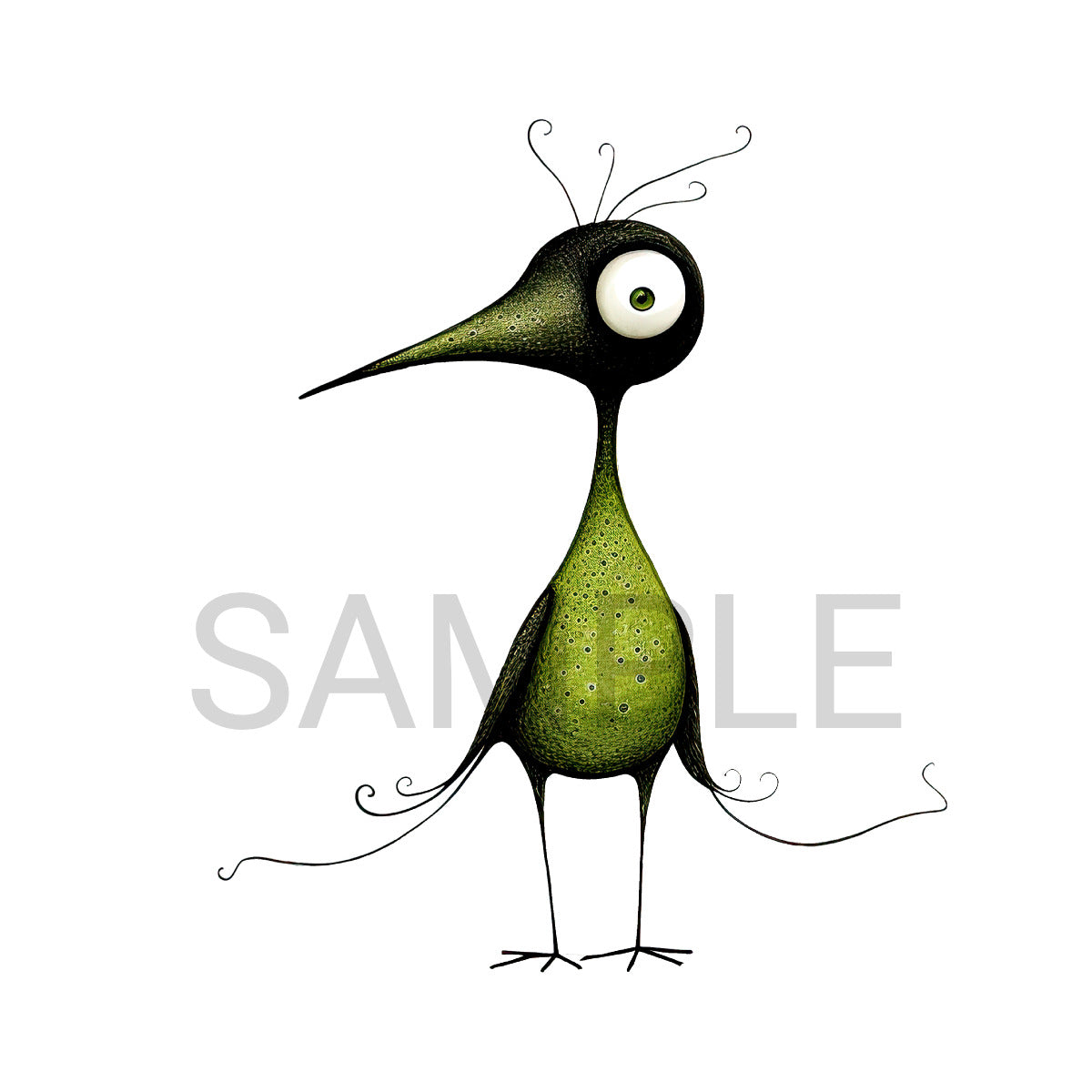 Love The Whimsical Bird. CLICK FOR MORE.