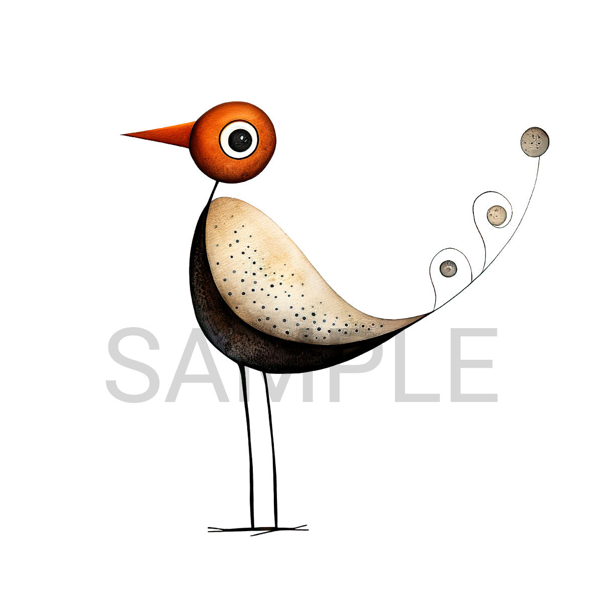 Love The Whimsical Bird. CLICK FOR MORE.