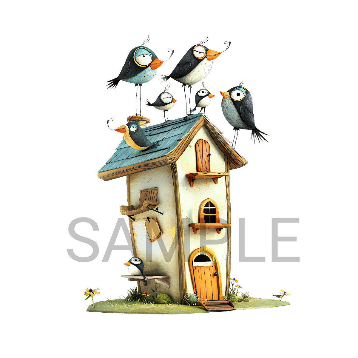 Bird house. CLICK FOR MORE.