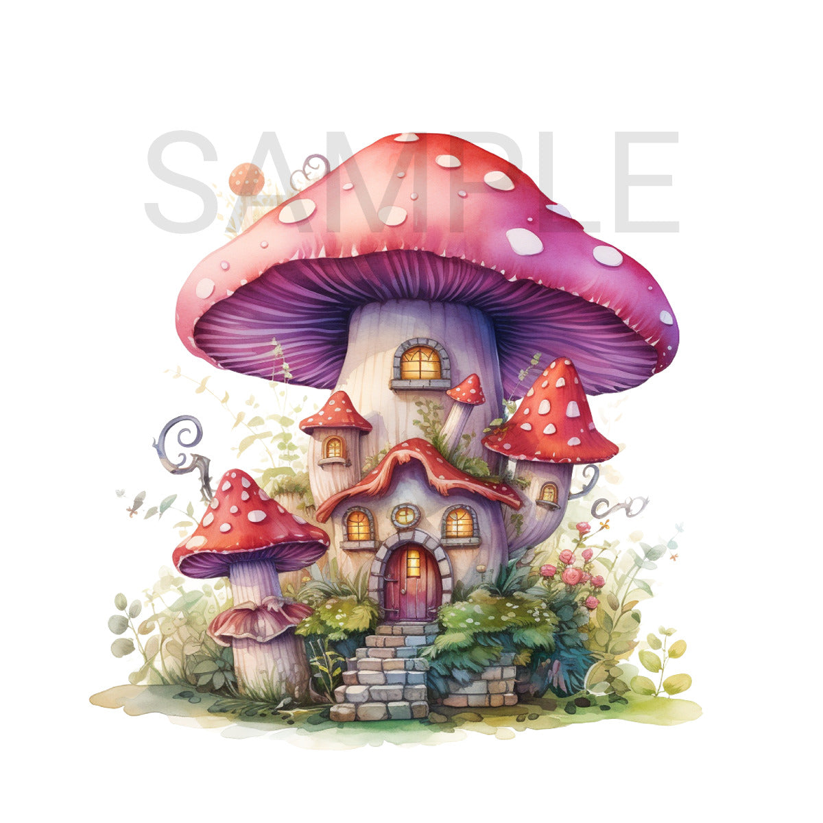 Mushroom House. CLICK FOR MORE.