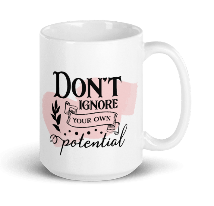 Believe in your future self. Motivate Mugs. CLICK FOR MORE.