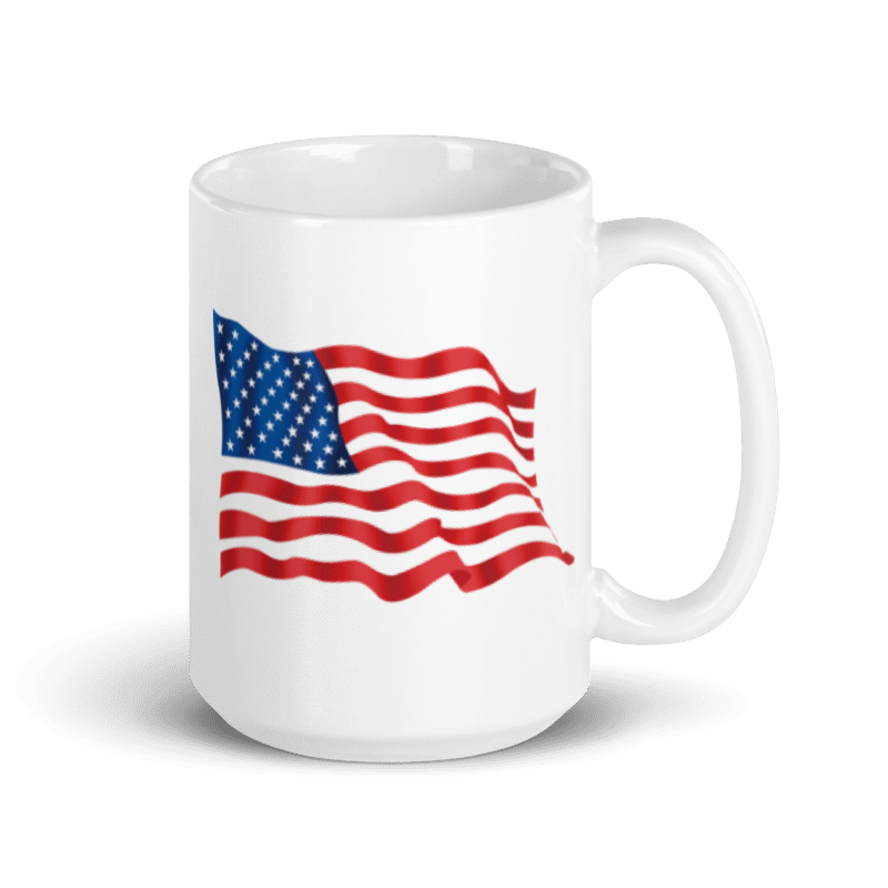 Must have USA flag mug.