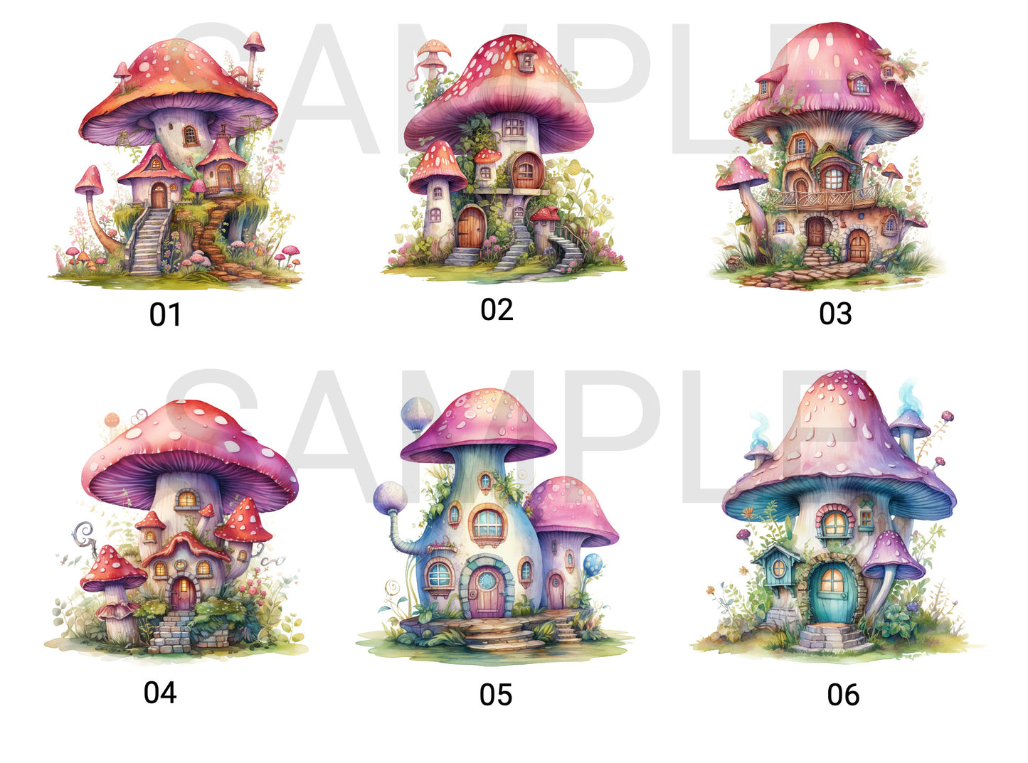 Mushroom House. CLICK FOR MORE.